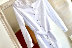 Embroided Shirt Dress