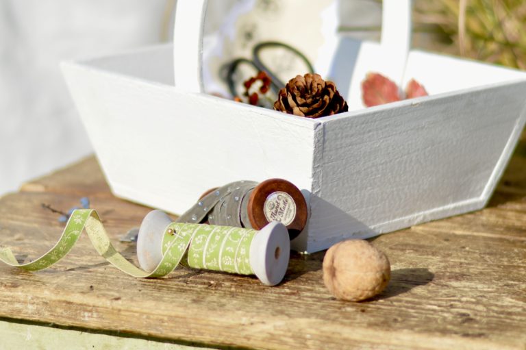 Make the vintage thread spools